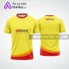Mẫu áo thun sự kiện quảng cáo Ngân hàng HD Bank màu vàng tự thiết kế ASK19